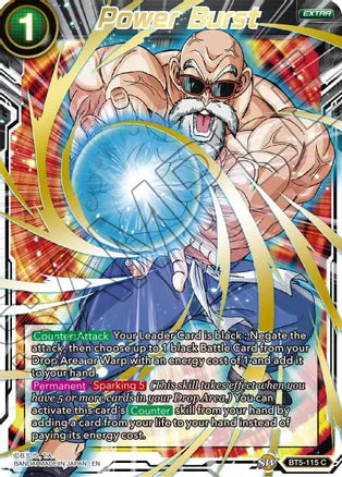 Power Burst (Gold Stamped) (BT5-115) [Mythic Booster] | Odin's Place