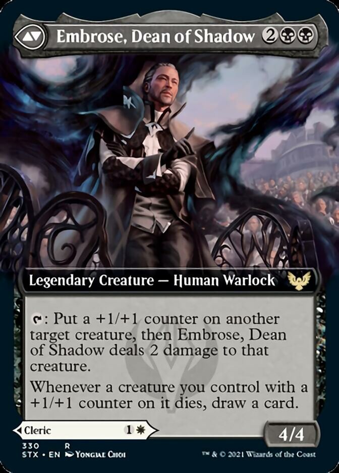 Shaile, Dean of Radiance // Embrose, Dean of Shadow (Extended Art) [Strixhaven: School of Mages] | Odin's Place