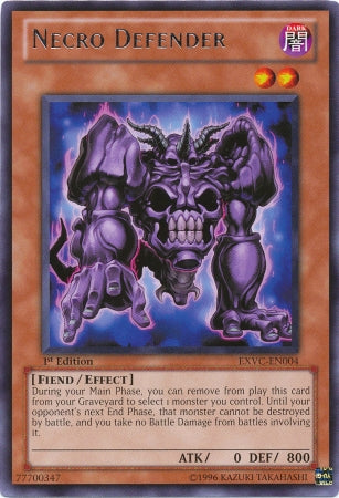 Necro Defender [EXVC-EN004] Rare | Odin's Place