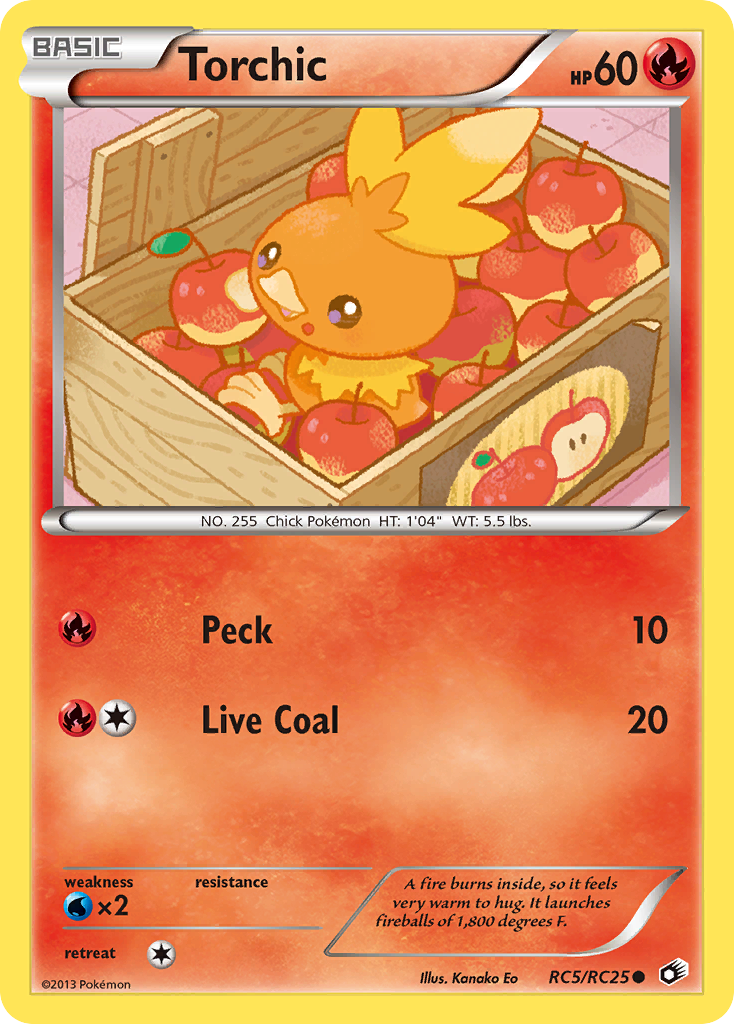 Torchic (RC5/RC25) [Black & White: Legendary Treasures] | Odin's Place