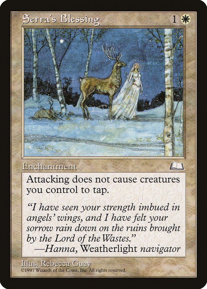 Serra's Blessing (25) [Weatherlight] | Odin's Place