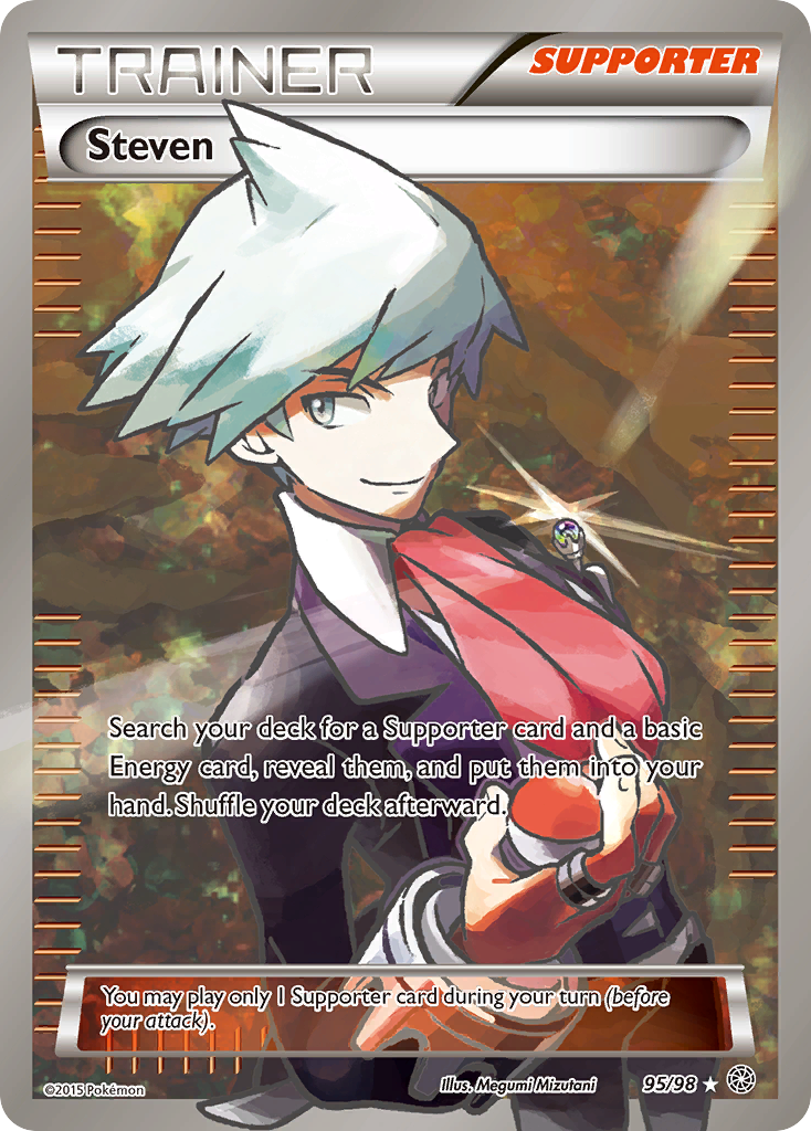 Steven (95/98) [XY: Ancient Origins] | Odin's Place