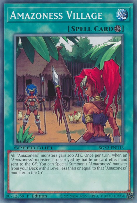 Amazoness Village [SGX3-END13] Common | Odin's Place