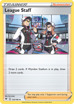League Staff (153/185) [Sword & Shield: Vivid Voltage] | Odin's Place
