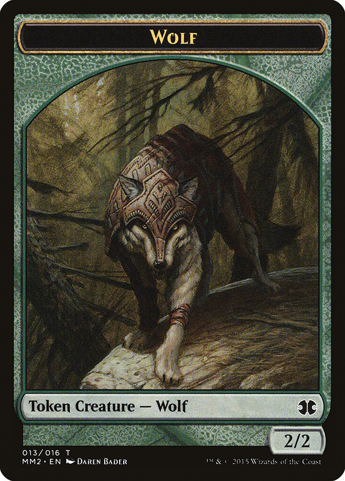 Wolf Token (13) [Modern Masters 2015 Tokens] | Odin's Place