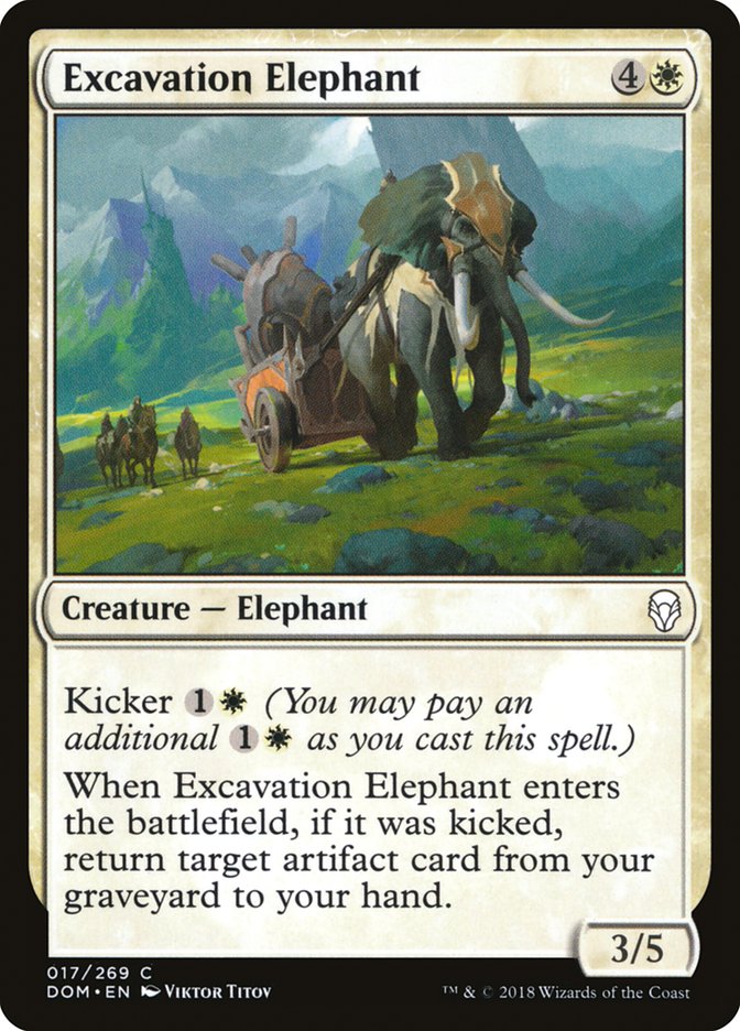 Excavation Elephant (17) [Dominaria] | Odin's Place