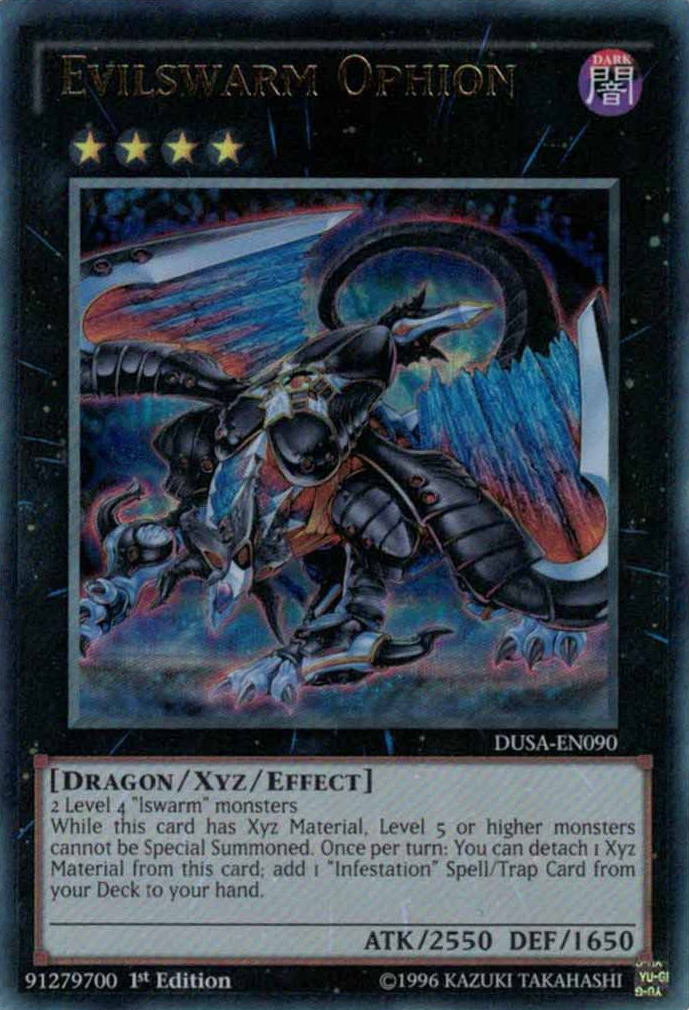 Evilswarm Ophion [DUSA-EN090] Ultra Rare | Odin's Place