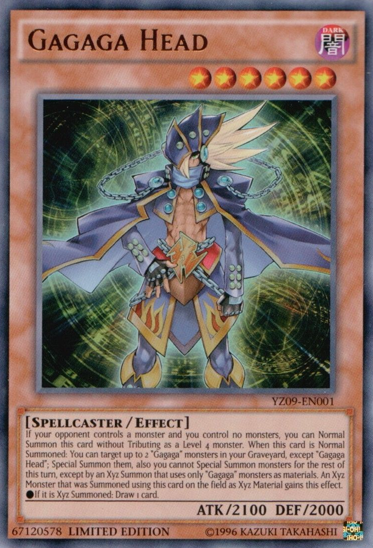 Gagaga Head [YZ09-EN001] Ultra Rare | Odin's Place