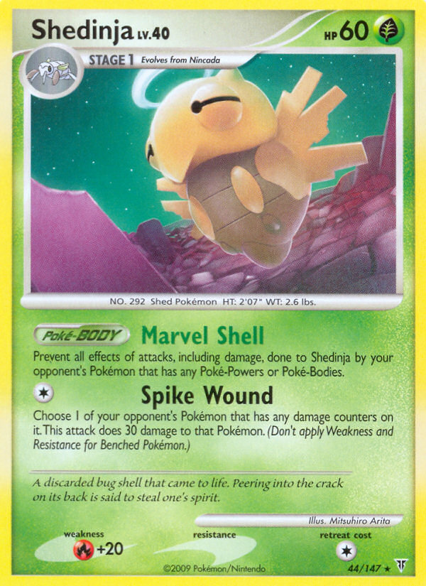 Shedinja (44/147) [Platinum: Supreme Victors] | Odin's Place
