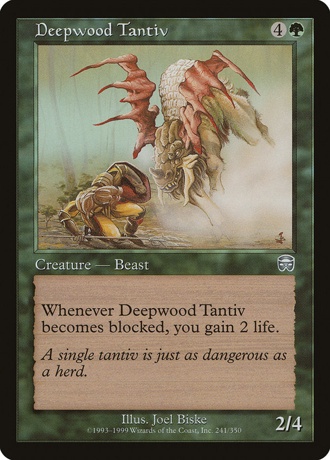 Deepwood Tantiv (241) [Mercadian Masques] | Odin's Place