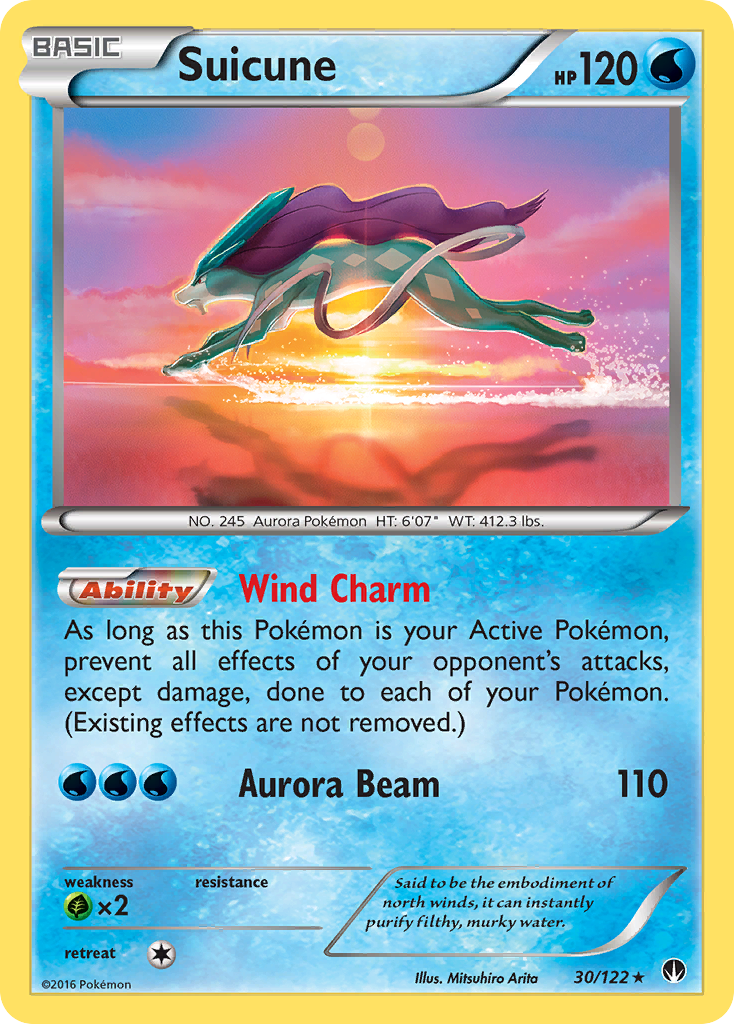 Suicune (30/122) [XY: BREAKpoint] | Odin's Place