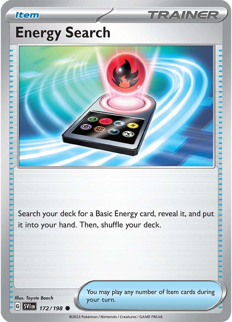Energy Search (172/198) [Scarlet & Violet: Base Set] | Odin's Place