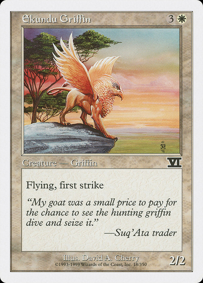 Ekundu Griffin (18) [Classic Sixth Edition] | Odin's Place