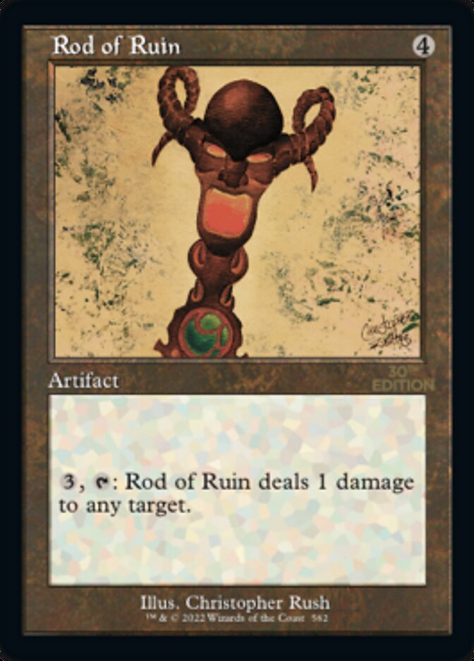 Rod of Ruin (Retro) [30th Anniversary Edition] | Odin's Place