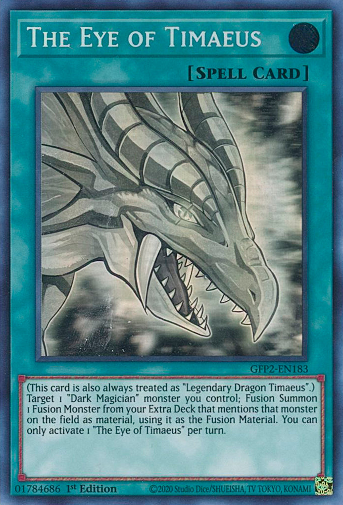 The Eye of Timaeus [GFP2-EN183] Ghost Rare | Odin's Place