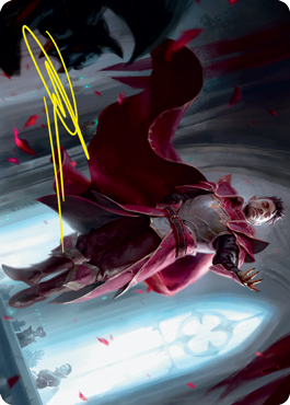 Markov Waltzer Art Card (Gold-Stamped Signature) [Innistrad: Crimson Vow Art Series] | Odin's Place