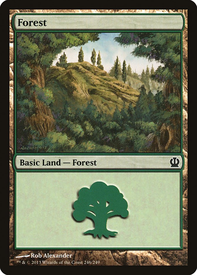 Forest (246) [Theros] | Odin's Place