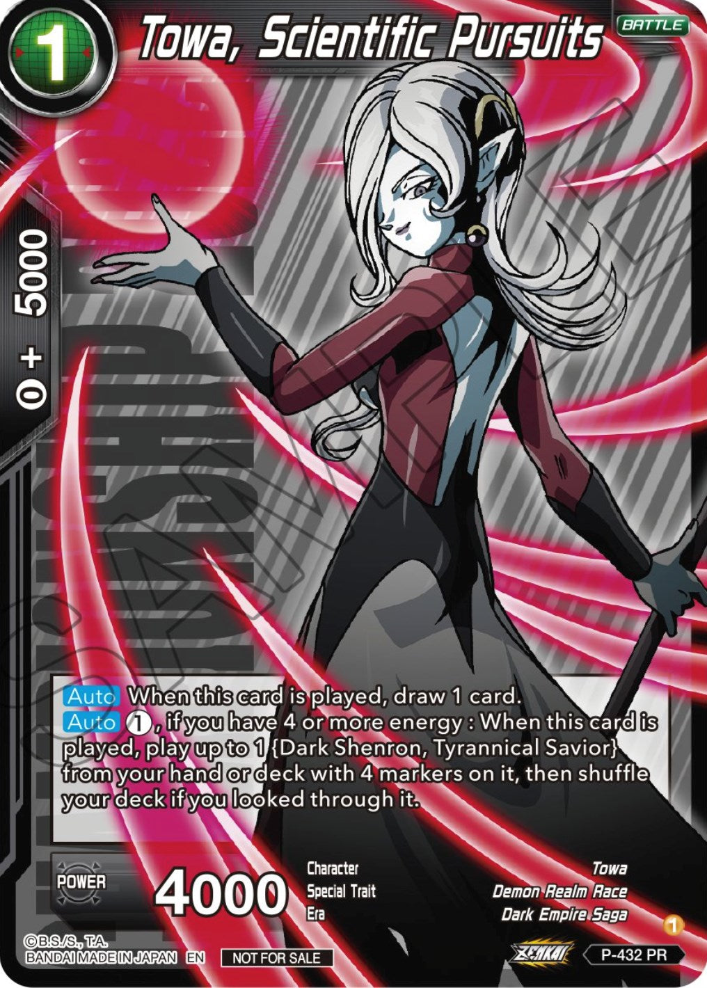 Towa, Scientific Pursuits (P-432) [Promotion Cards] | Odin's Place