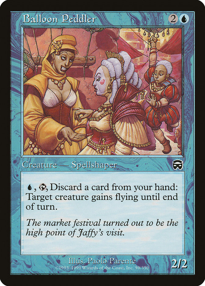 Balloon Peddler (59) [Mercadian Masques] | Odin's Place