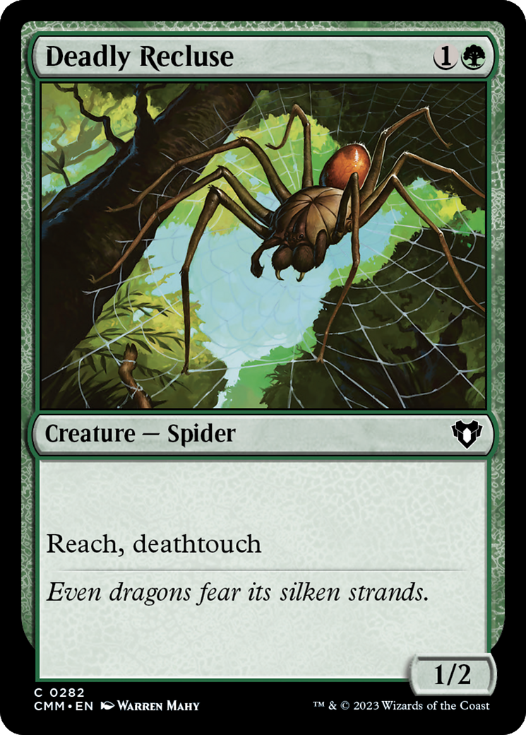 Deadly Recluse [Commander Masters] | Odin's Place