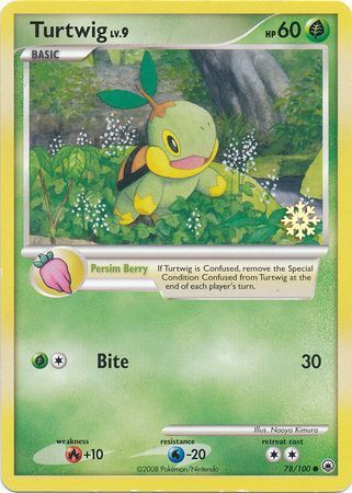 Turtwig (78/100) [Countdown Calendar Promos] | Odin's Place