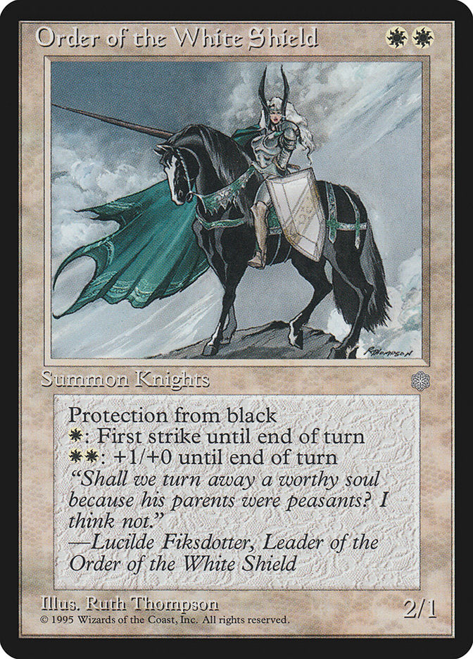 Order of the White Shield [Ice Age] | Odin's Place