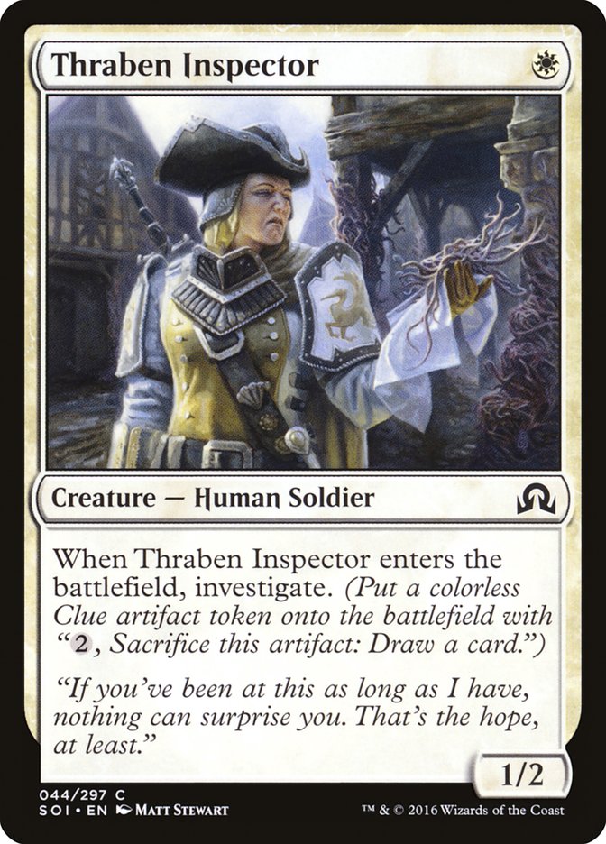 Thraben Inspector (44) [Shadows over Innistrad] | Odin's Place