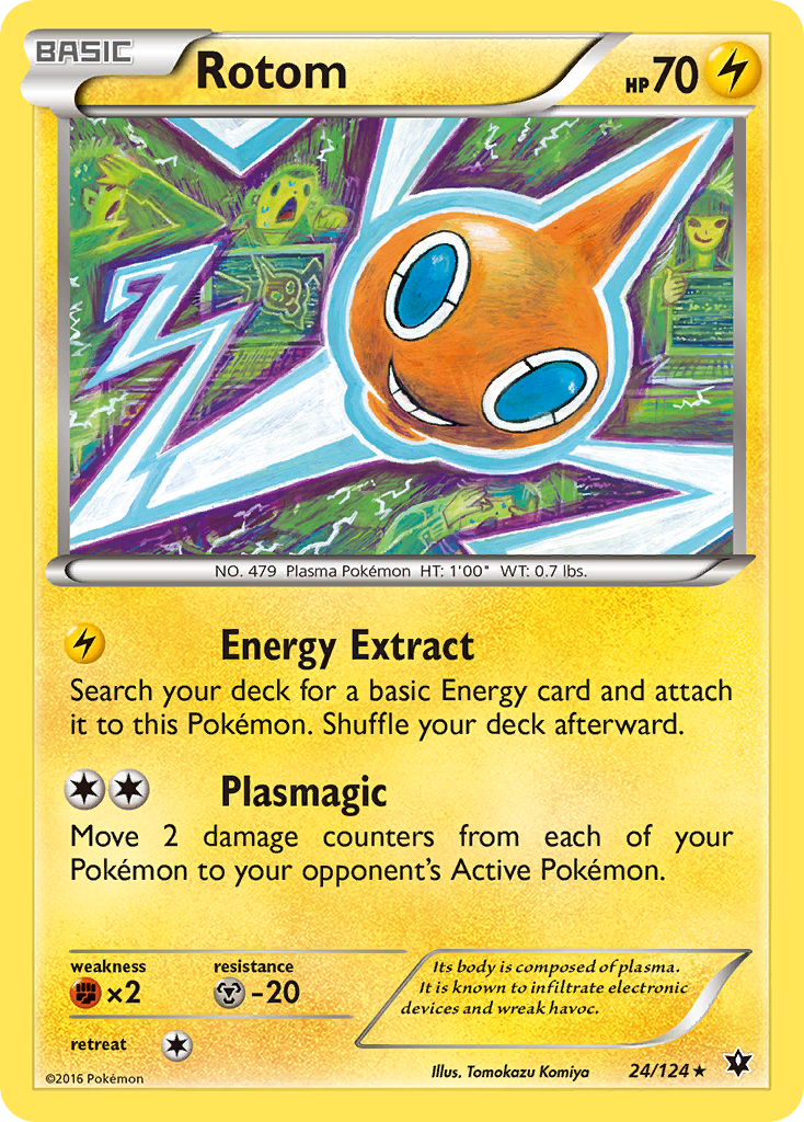 Rotom (24/124) [XY: Fates Collide] | Odin's Place