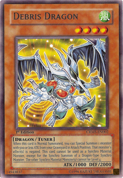 Debris Dragon [CRMS-EN002] Rare | Odin's Place