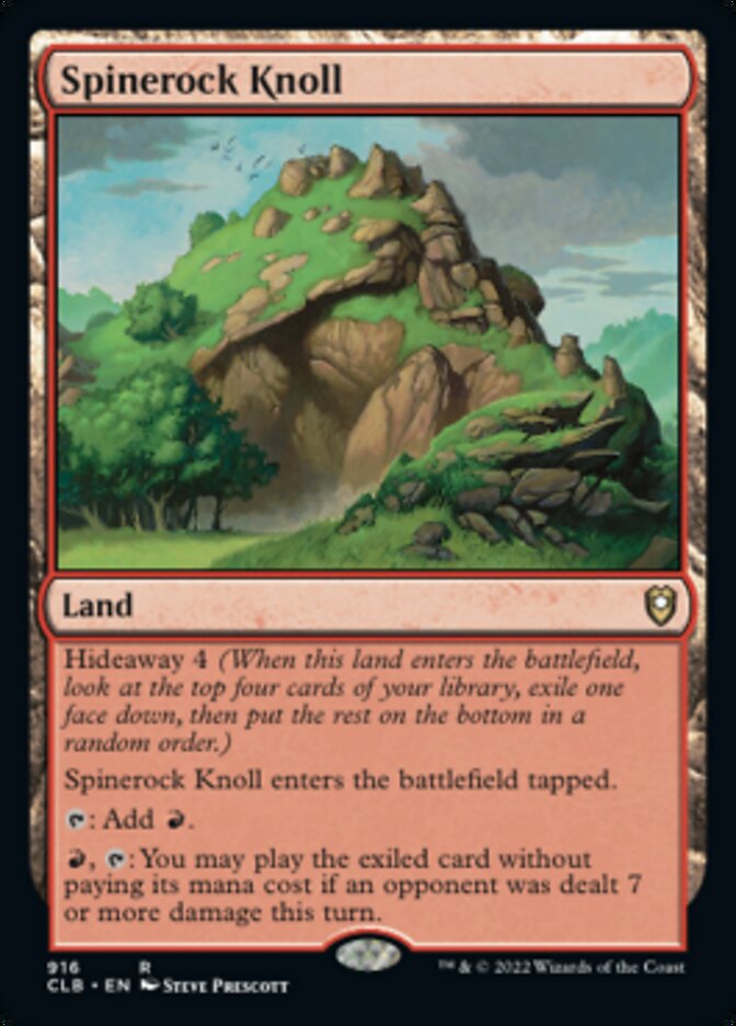 Spinerock Knoll [Commander Legends: Battle for Baldur's Gate] | Odin's Place