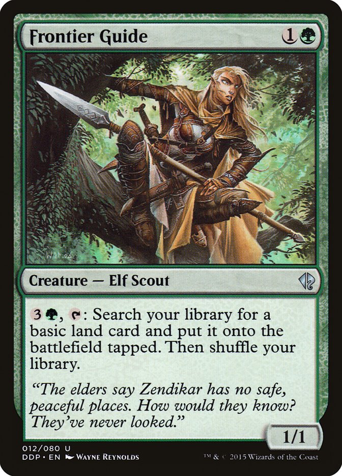 Frontier Guide (12) [Duel Decks: Zendikar vs. Eldrazi] | Odin's Place