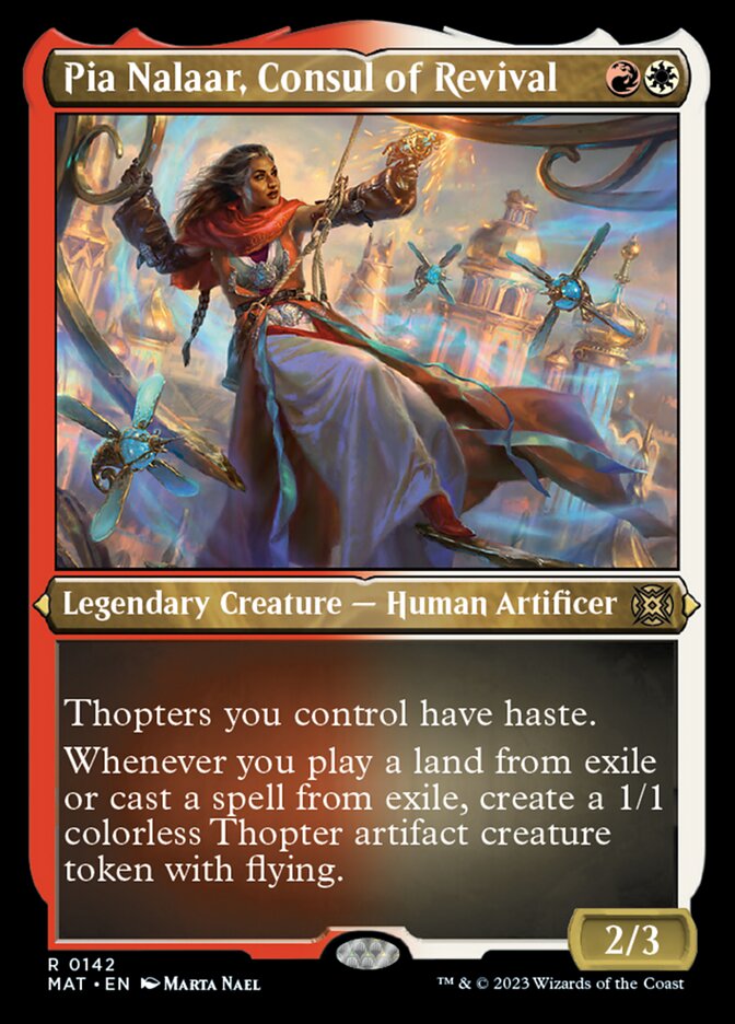 Pia Nalaar, Consul of Revival (Foil Etched) [March of the Machine: The Aftermath] | Odin's Place