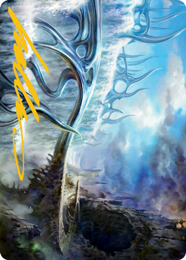 Mistvault Bridge Art Card (Gold-Stamped Signature) [Modern Horizons 2 Art Series] | Odin's Place