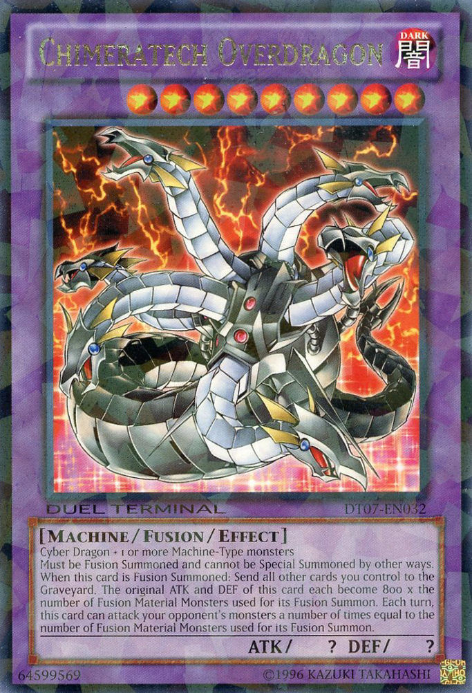 Chimeratech Overdragon [DT07-EN032] Rare | Odin's Place