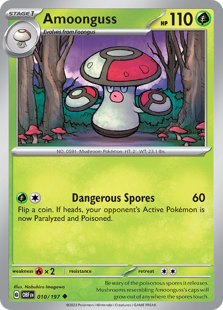 Amoonguss (010/197) [Scarlet & Violet: Obsidian Flames] | Odin's Place