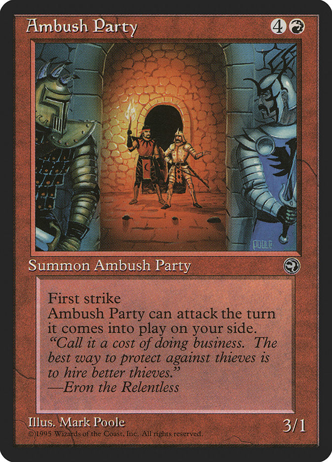 Ambush Party (Eron Flavor Text) [Homelands] | Odin's Place