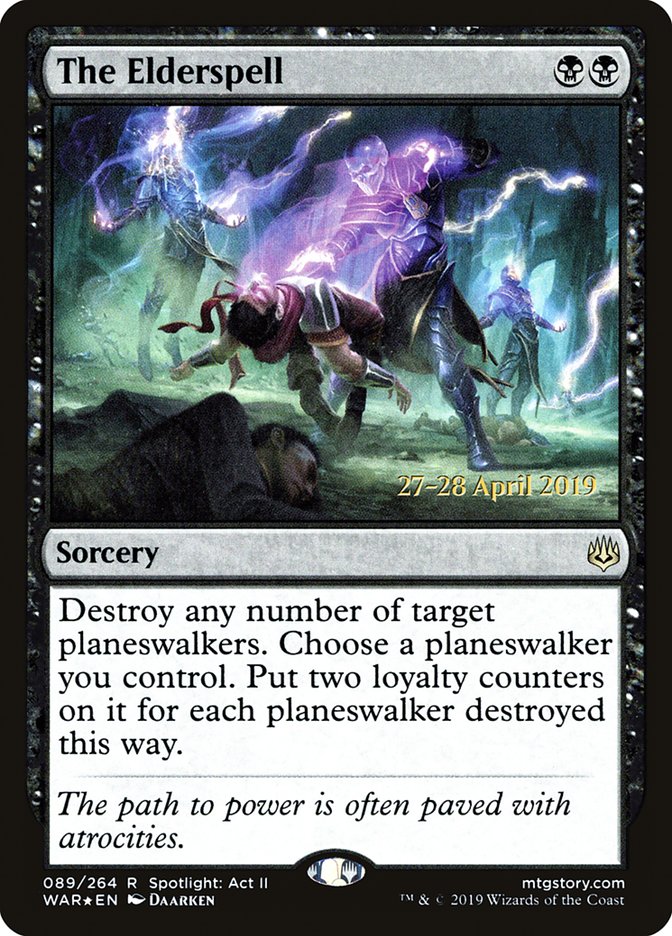 The Elderspell (89) [War of the Spark Prerelease Promos] | Odin's Place