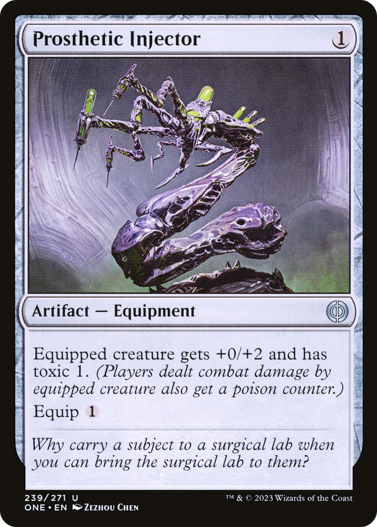 Prosthetic Injector [Phyrexia: All Will Be One] | Odin's Place