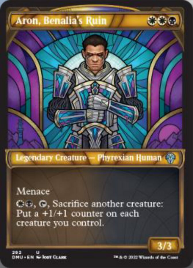 Aron, Benalia's Ruin (Showcase) [Dominaria United] | Odin's Place