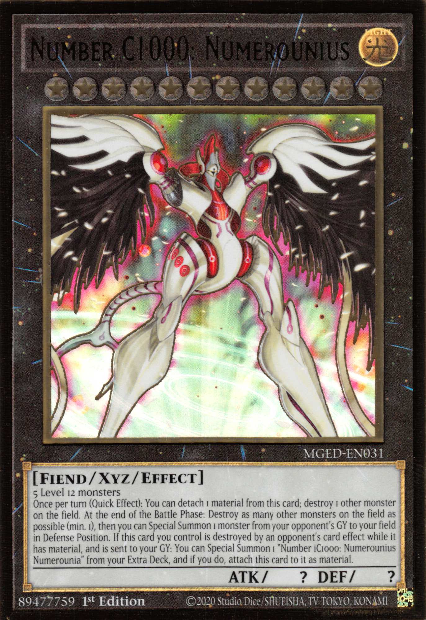 Number C1000: Numerounius [MGED-EN031] Gold Rare | Odin's Place
