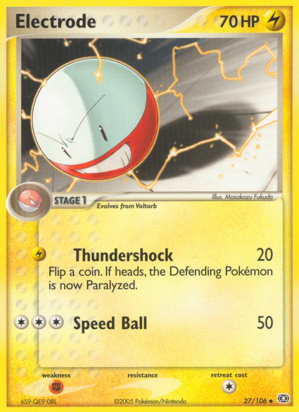 Electrode (27/106) [EX: Emerald] | Odin's Place