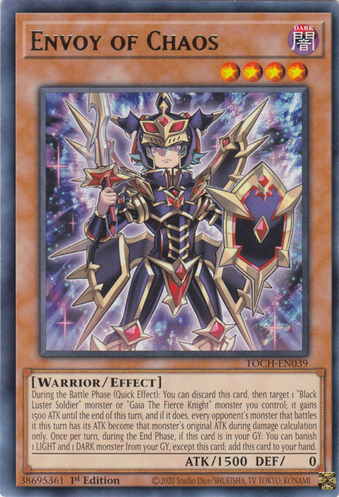 Envoy of Chaos [TOCH-EN039] Rare | Odin's Place