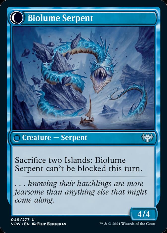 Biolume Egg // Biolume Serpent [Innistrad: Crimson Vow] | Odin's Place