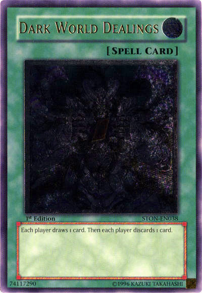 Dark World Dealings [STON-EN038] Ultimate Rare | Odin's Place