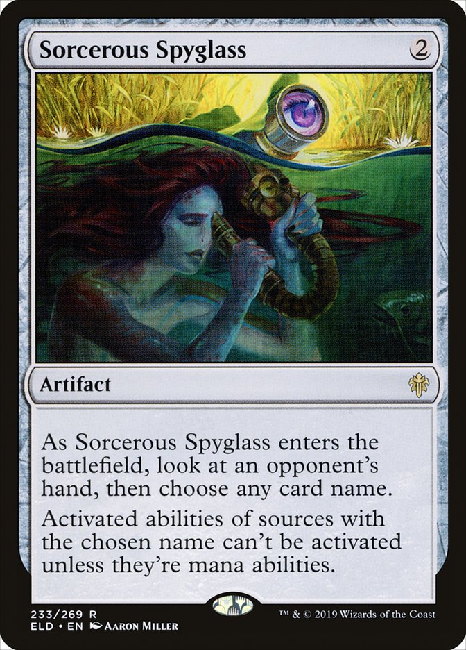 Sorcerous Spyglass [Throne of Eldraine] | Odin's Place