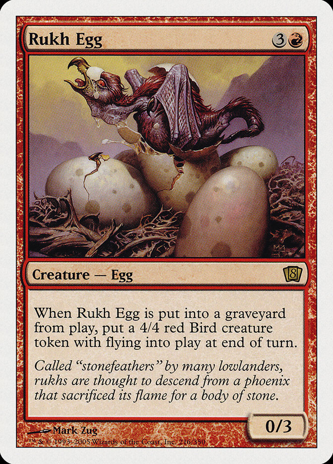 Rukh Egg (216) [Eighth Edition] | Odin's Place
