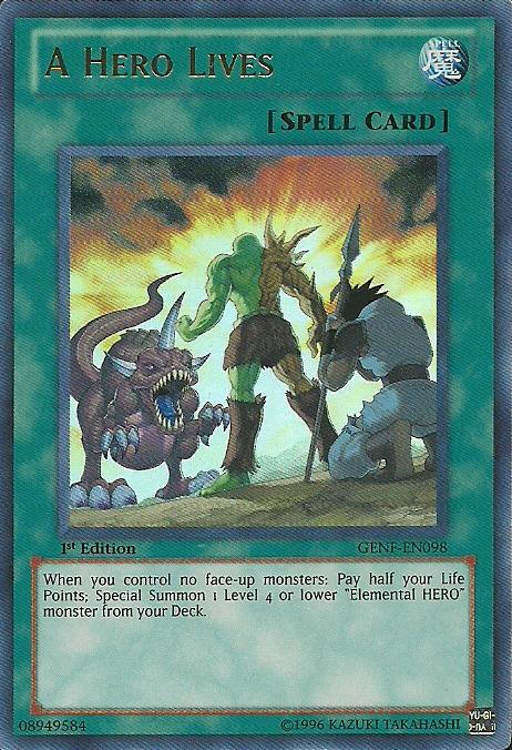 A Hero Lives [GENF-EN098] Ultra Rare | Odin's Place