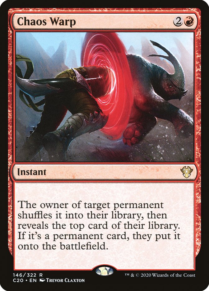 Chaos Warp [Commander 2020] | Odin's Place