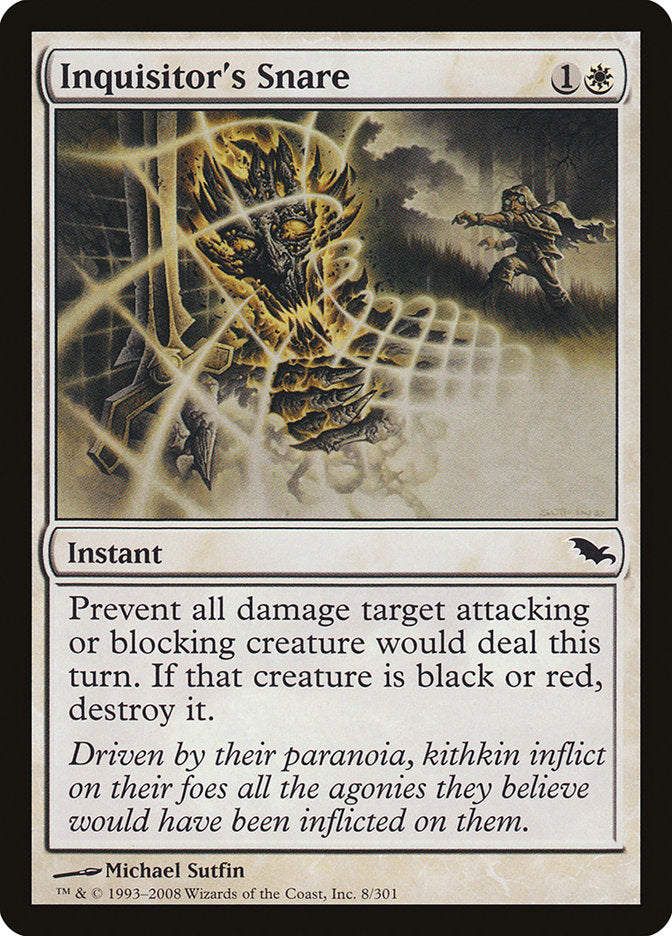 Inquisitor's Snare (8) [Shadowmoor] | Odin's Place