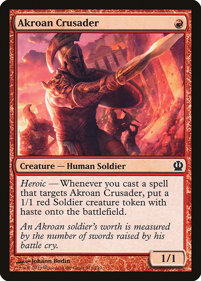 Akroan Crusader (111) [Theros] | Odin's Place